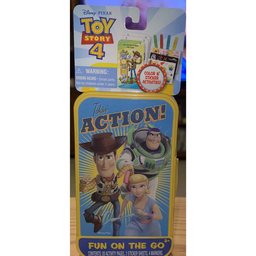 Toy Story 4 Takin Action Activity Set Brand New